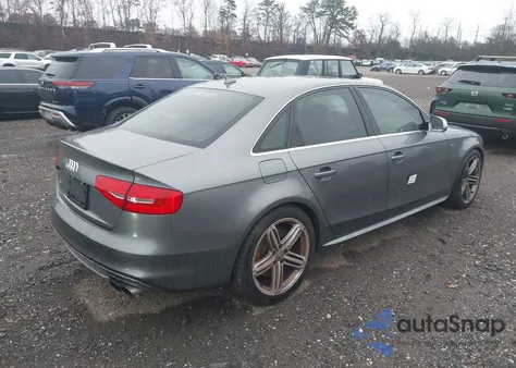 2013 Audi S4 3.0T Premium Plus z USA, uszkodzony, nr VIN WAUBGAFL6DA203645